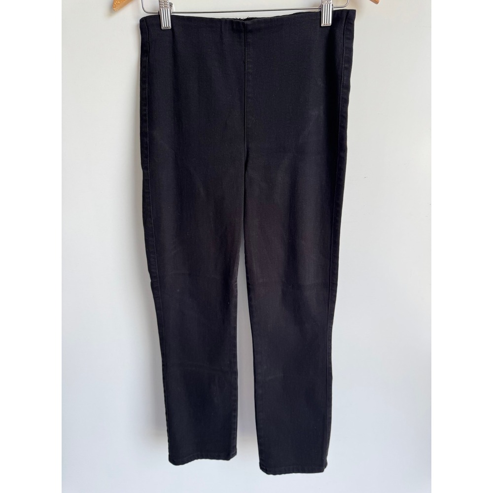 Frank & Eileen Illusion Black Pull On Leggings Jean Pants Size 29 / 8 Preppy USA